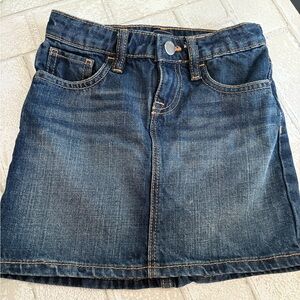 GAP Kids Blue Denim Skirt size 6 girls